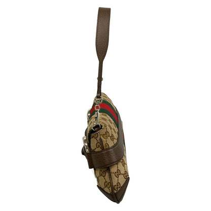 Gucci Shoulder Bag Horsebit Chain Bag Sherry Removable Strap Leather — view 4