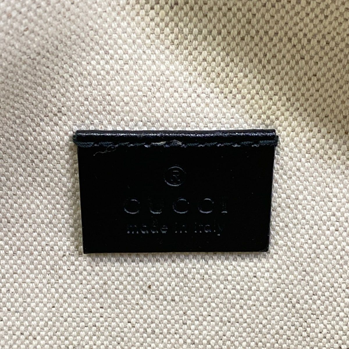 Gucci Waist Pouch Jumbo GG Large Belt Bag Black Leather — view 9