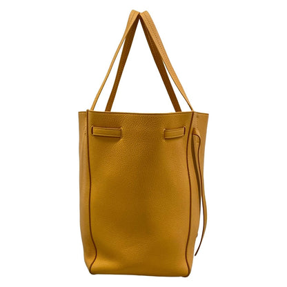 Celine Tote Cabas Phantom Small with Belt Orange Brown — view 2