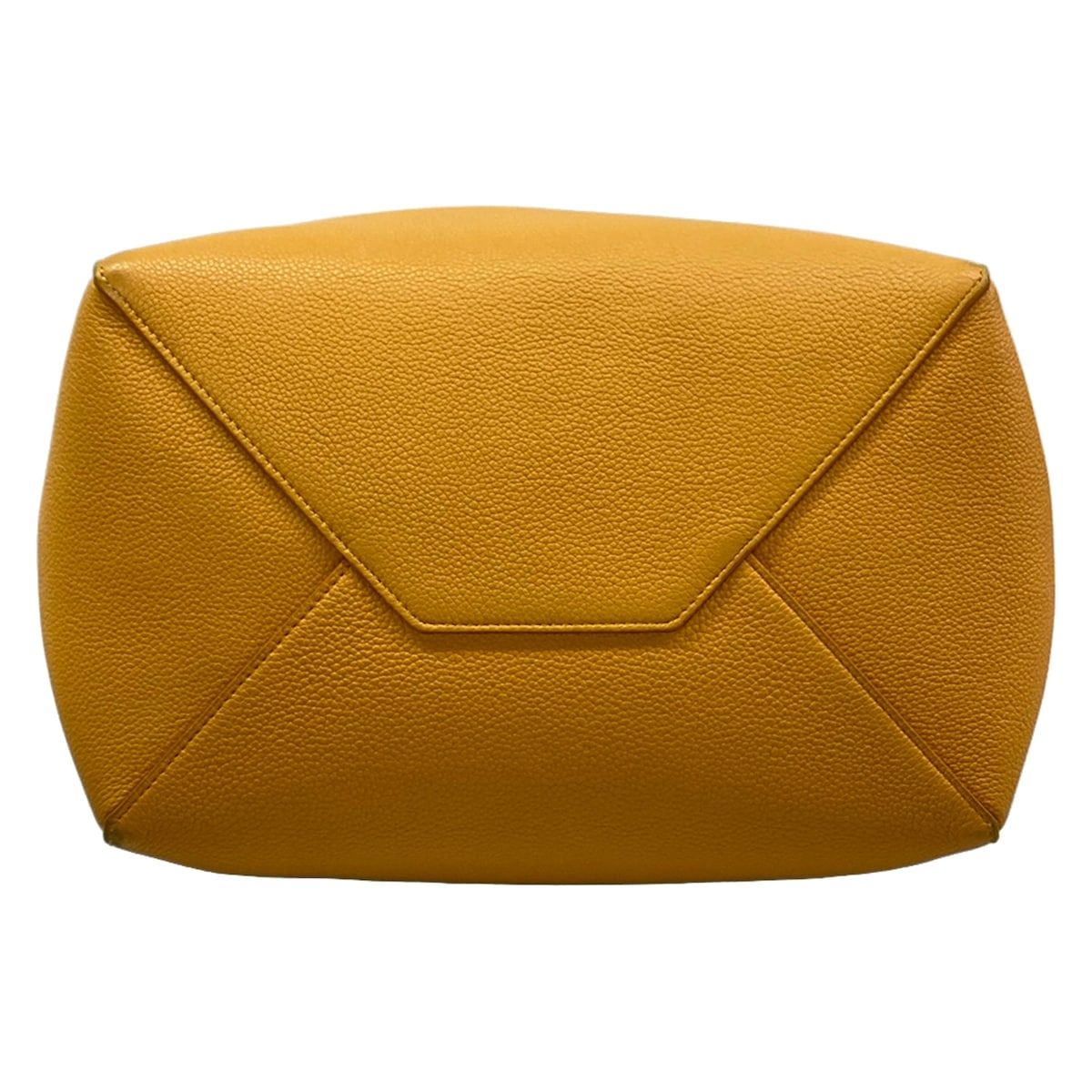 Celine Tote Cabas Phantom Small with Belt Orange Brown — view 5