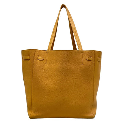 Celine Tote Cabas Phantom Small with Belt Orange Brown — view 3