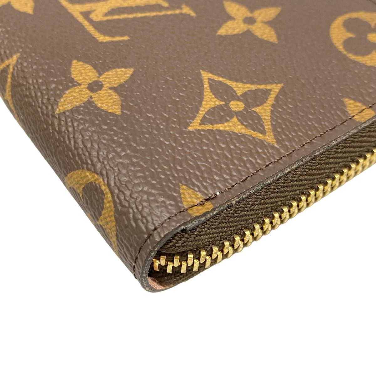 Louis Vuitton Wallet Monogram Portefeuille Clemence Rose Ballerine — view 7