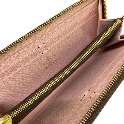 Louis Vuitton Wallet Monogram Portefeuille Clemence Rose Ballerine — view 3