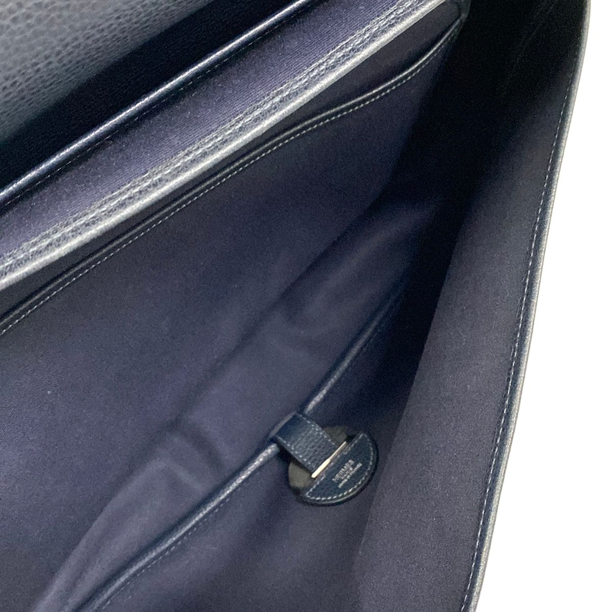 Hermes Shoulder Bag Colorado GM Navy — view 7