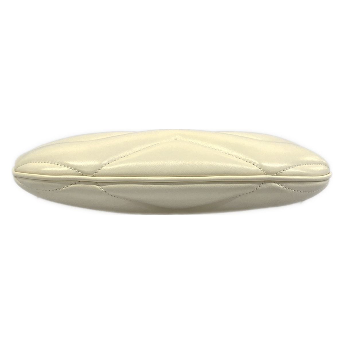 Gucci Shoulder Bag GG Marmont Ivory Gold Leather — view 5