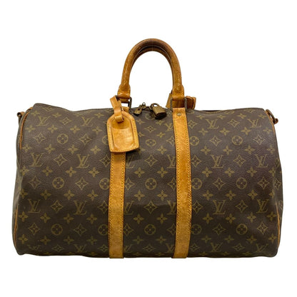 Louis Vuitton Boston Bag Monogram Keepall Bandouliere 45
