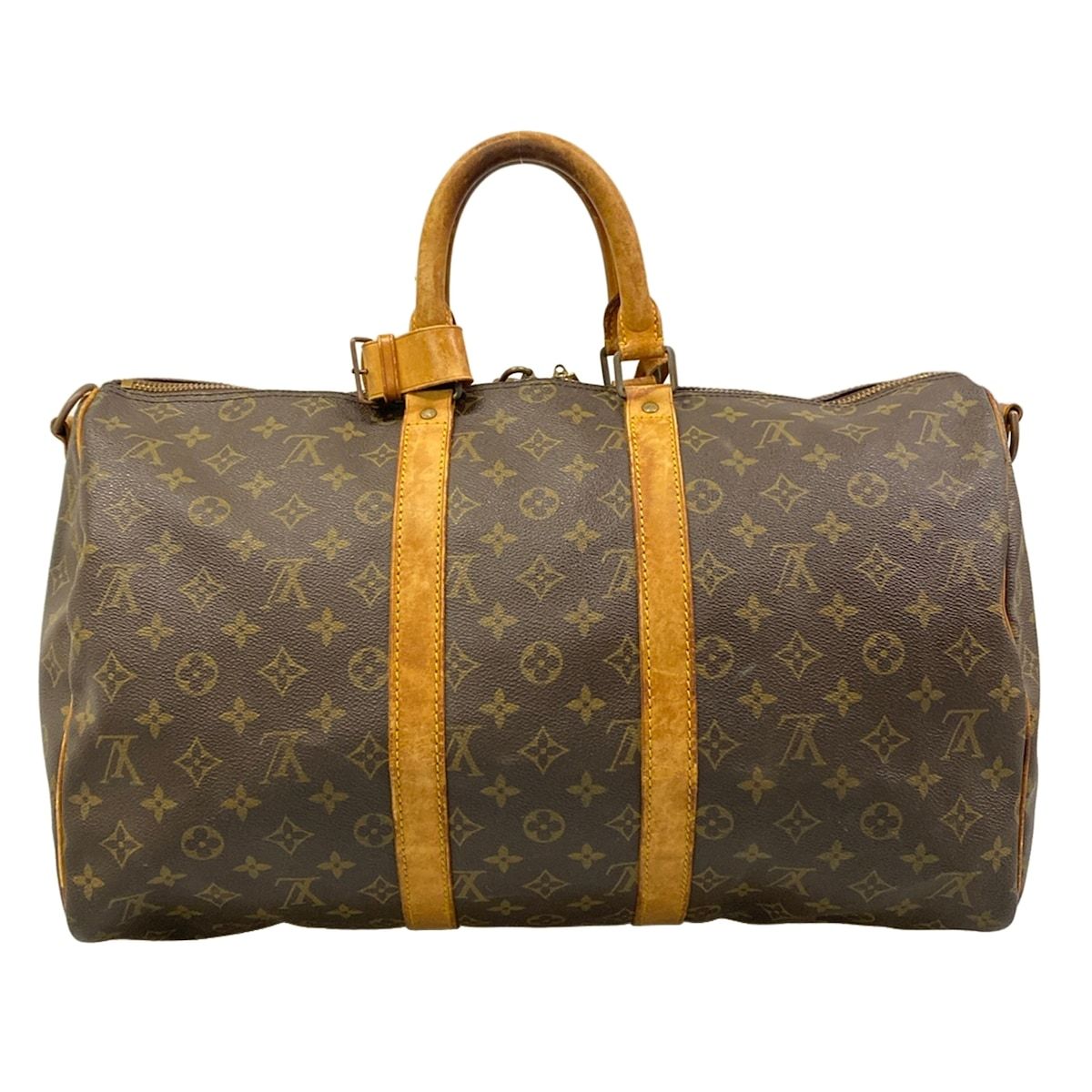 Louis Vuitton Boston Bag Monogram Keepall Bandouliere 45 — view 3