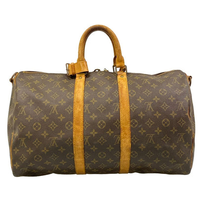 Louis Vuitton Boston Bag Monogram Keepall Bandouliere 45 — view 3