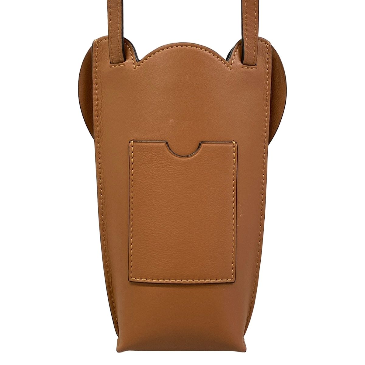 Loewe Shoulder Bag Elephant Pocket Tan Smartphone — view 3
