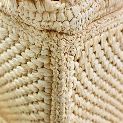 Loewe Tote Font Small Natural Ruffle — view 6