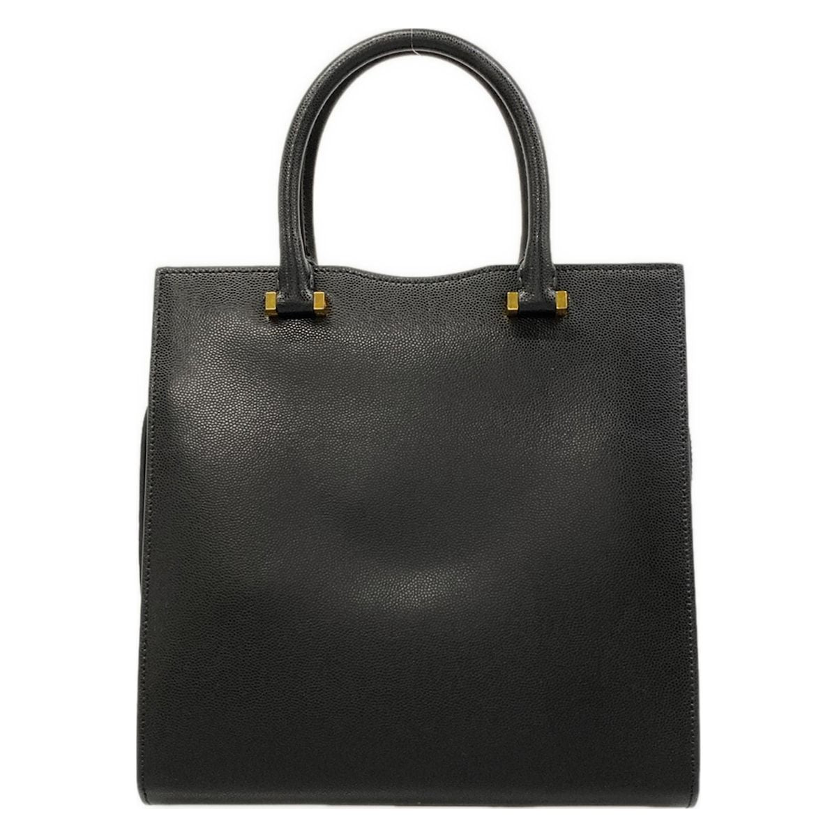 Saint Laurent Paris Handbag Uptown Small 0619 Black Leather — view 3