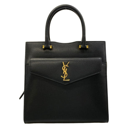 Saint Laurent Paris Handbag Uptown Small 0619 Black Leather