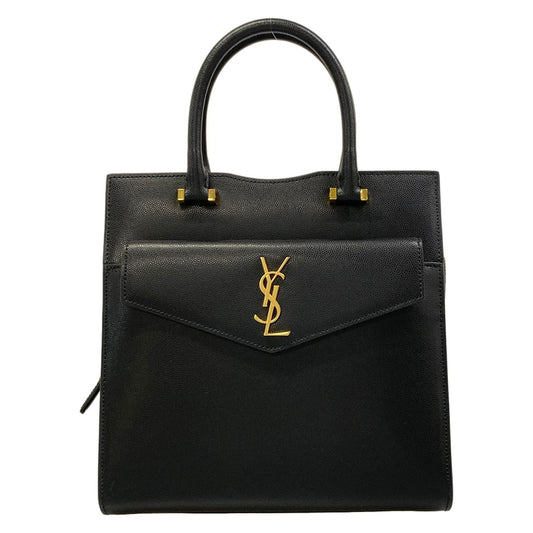 Saint Laurent Paris Handbag Uptown Small 0619 Black Leather