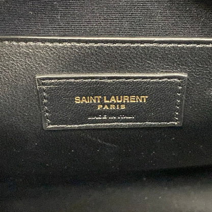 Saint Laurent Paris Handbag Uptown Small 0619 Black Leather — view 9