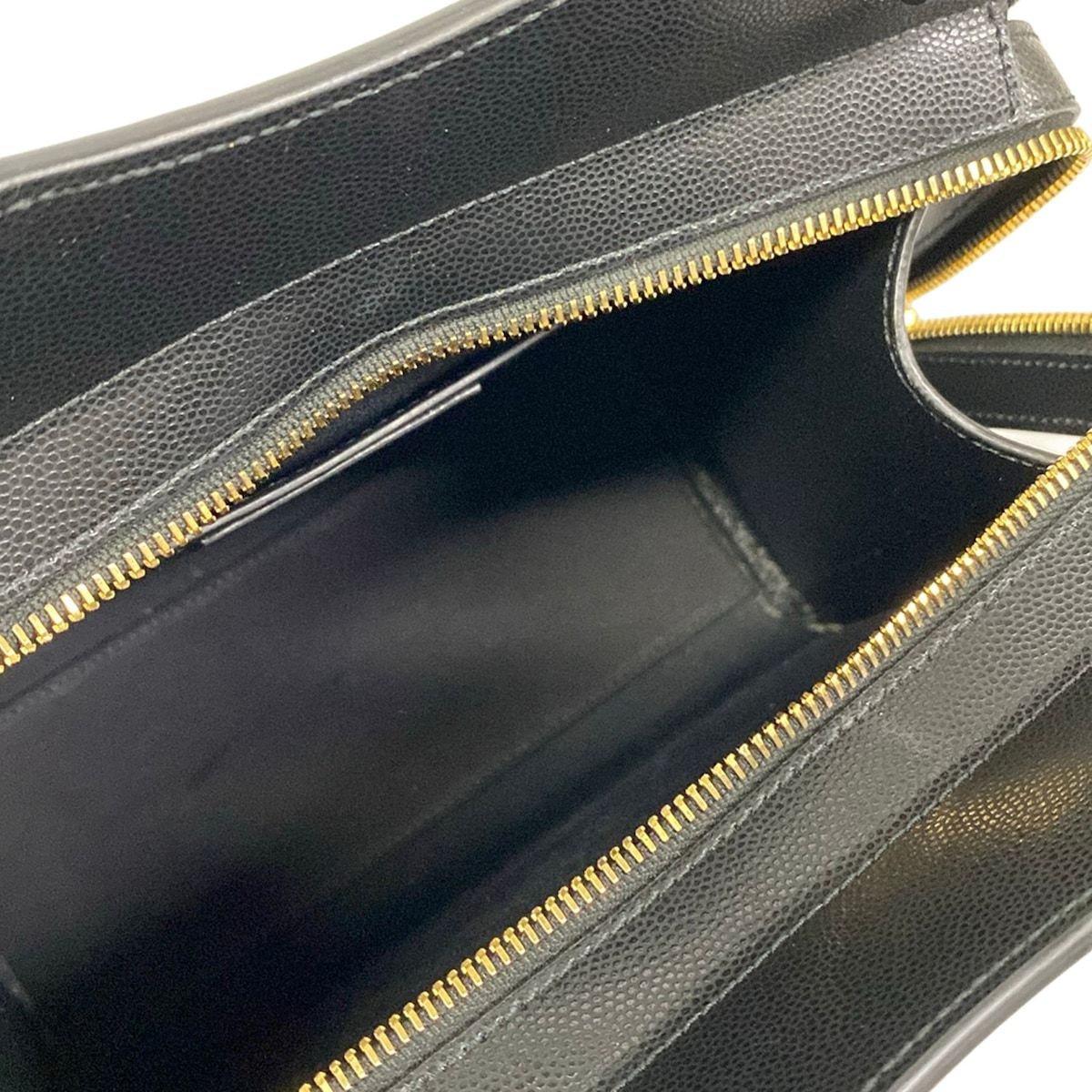 Saint Laurent Paris Handbag Uptown Small 0619 Black Leather — view 7