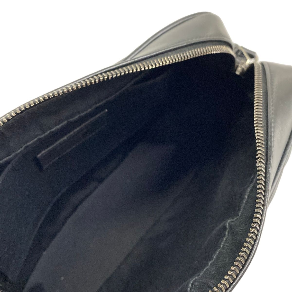 Saint Laurent Paris Shoulder Bag Black Leather — view 7