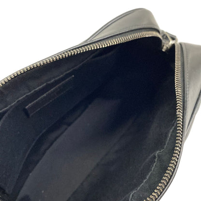 Saint Laurent Paris Shoulder Bag Black Leather — view 7