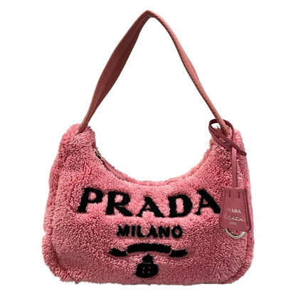 Prada Handbag Terry Mini Pink Re Edition