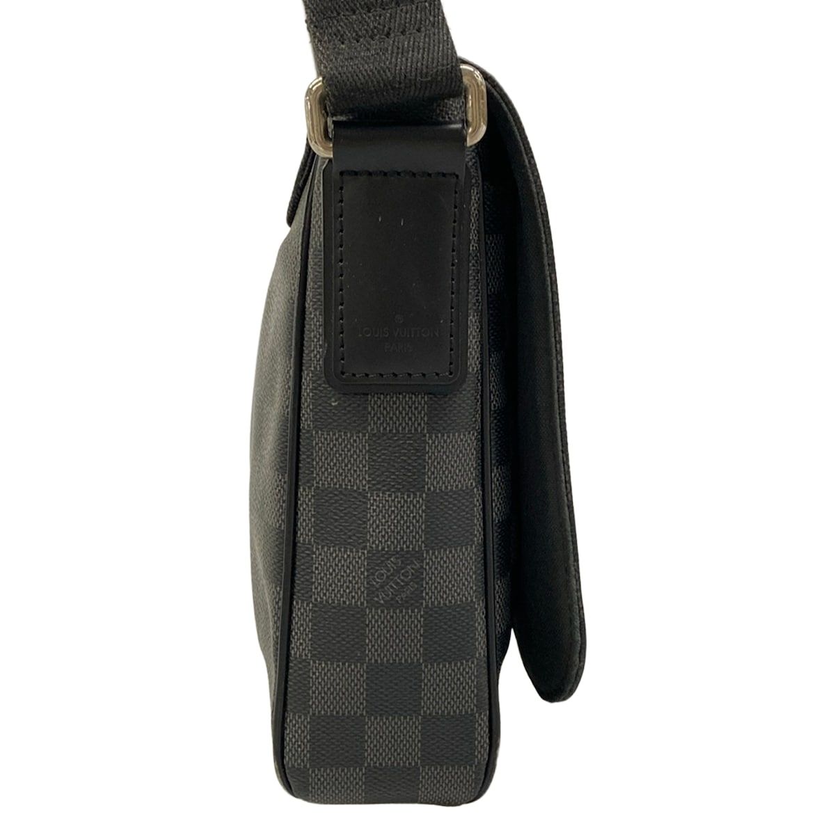 Louis Vuitton Shoulder Bag Damier Graphite District PM — view 2