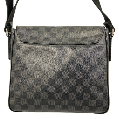 Louis Vuitton Shoulder Bag Damier Graphite District PM — view 3