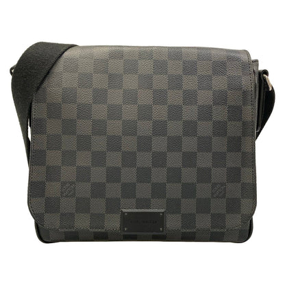 Louis Vuitton Shoulder Bag Damier Graphite District PM