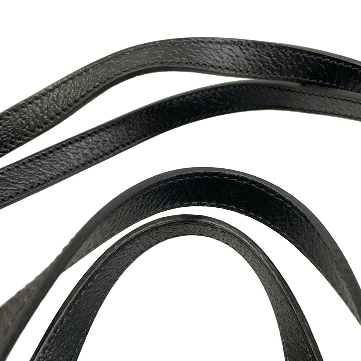 Gucci Tote Double Black Leather — view 9