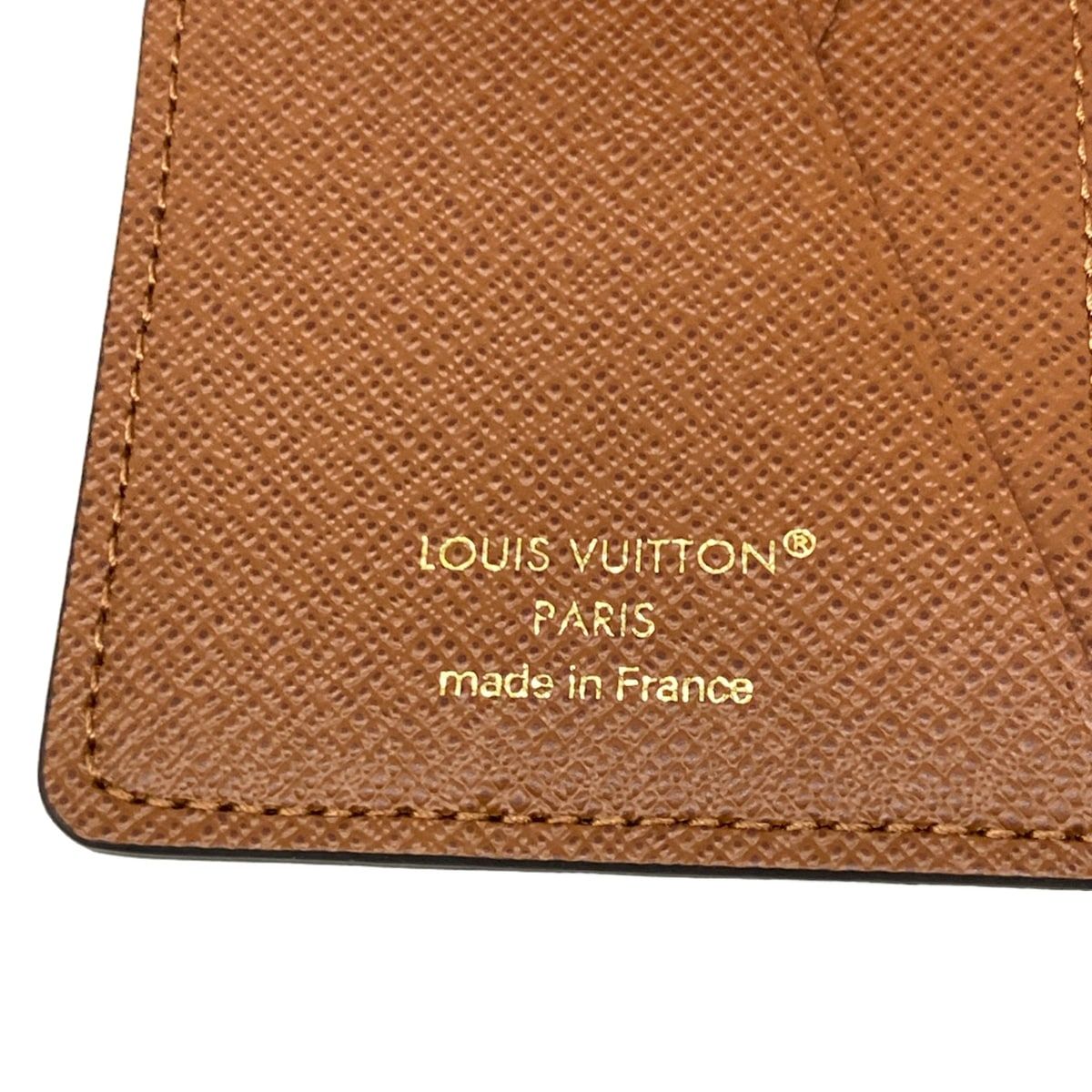 Louis Vuitton Card Case Organizer de Poche Chocolate — view 5