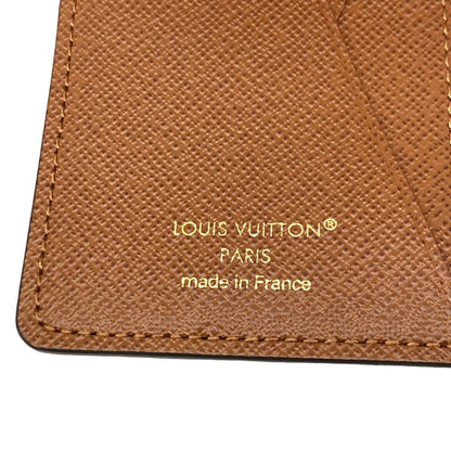 Louis Vuitton Card Case Organizer de Poche Chocolate — view 5