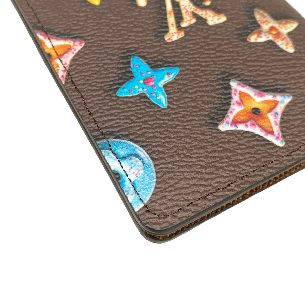 Louis Vuitton Card Case Organizer de Poche Chocolate — view 7