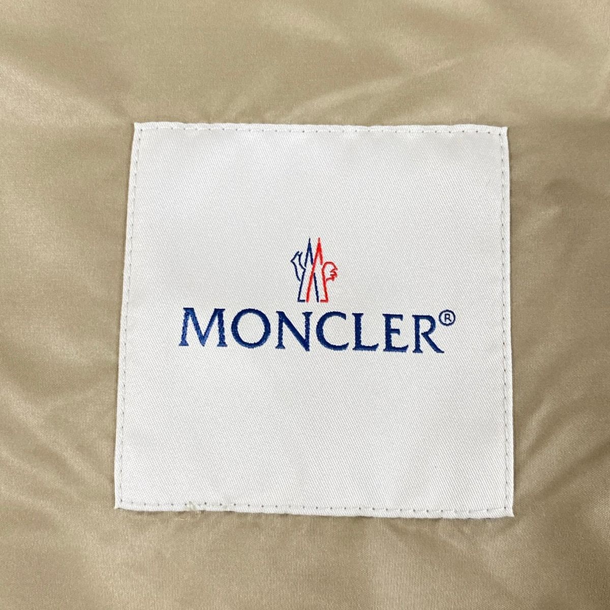Moncler Coat 00 XS Hiengos Beige Long Sleeve Zip Up Spring Autumn — view 3
