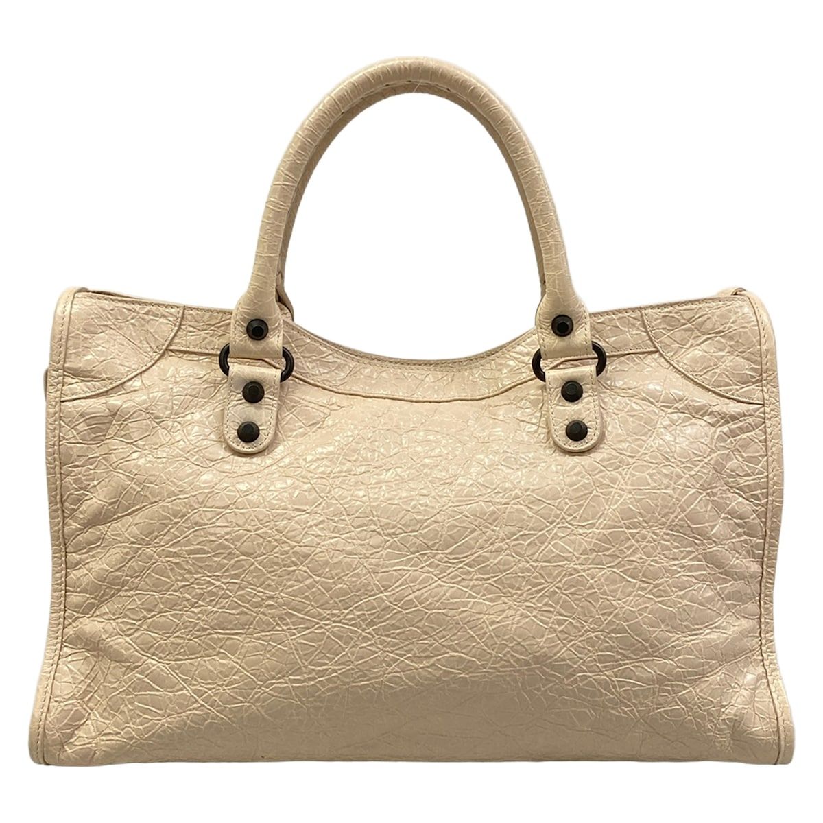 Balenciaga Handbag le City Pink Beige Leather — view 3