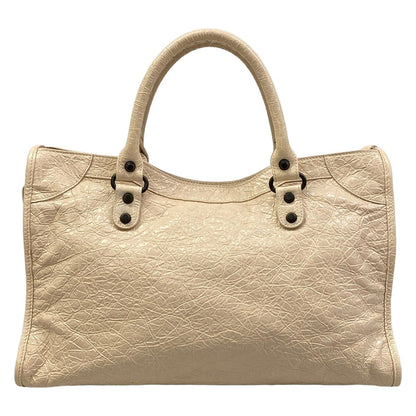 Balenciaga Handbag le City Pink Beige Leather — view 3