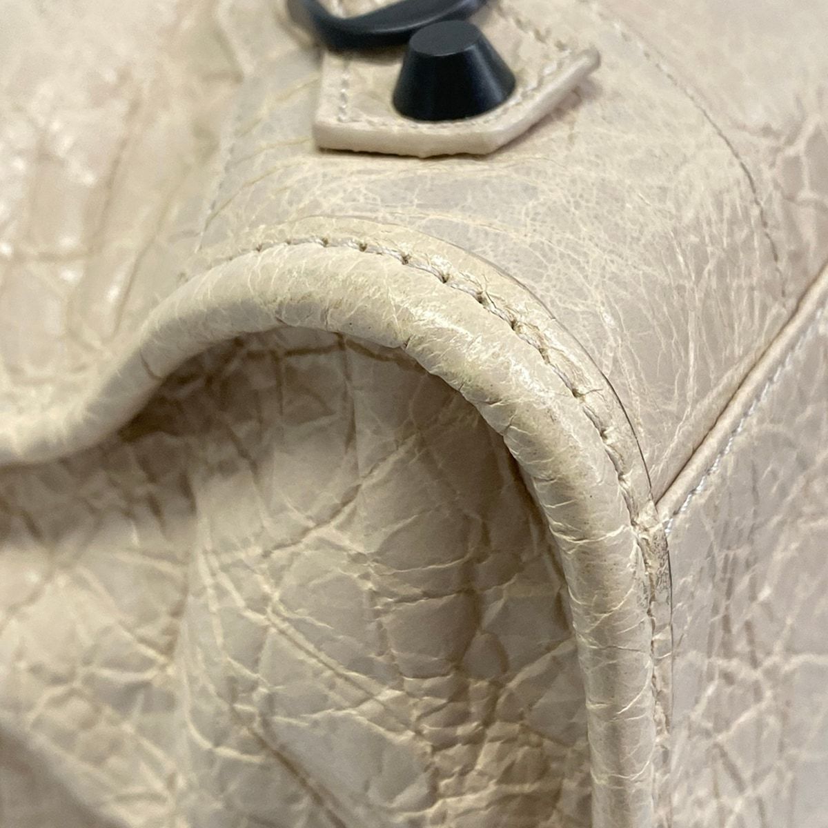 Balenciaga Handbag le City Pink Beige Leather — view 6