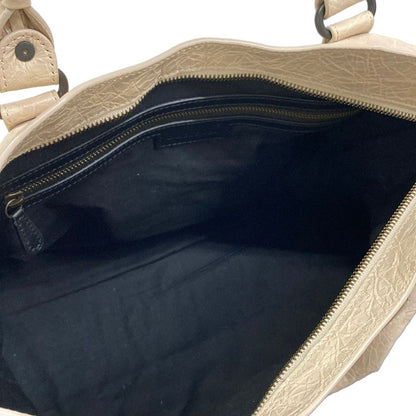 Balenciaga Handbag le City Pink Beige Leather — view 7