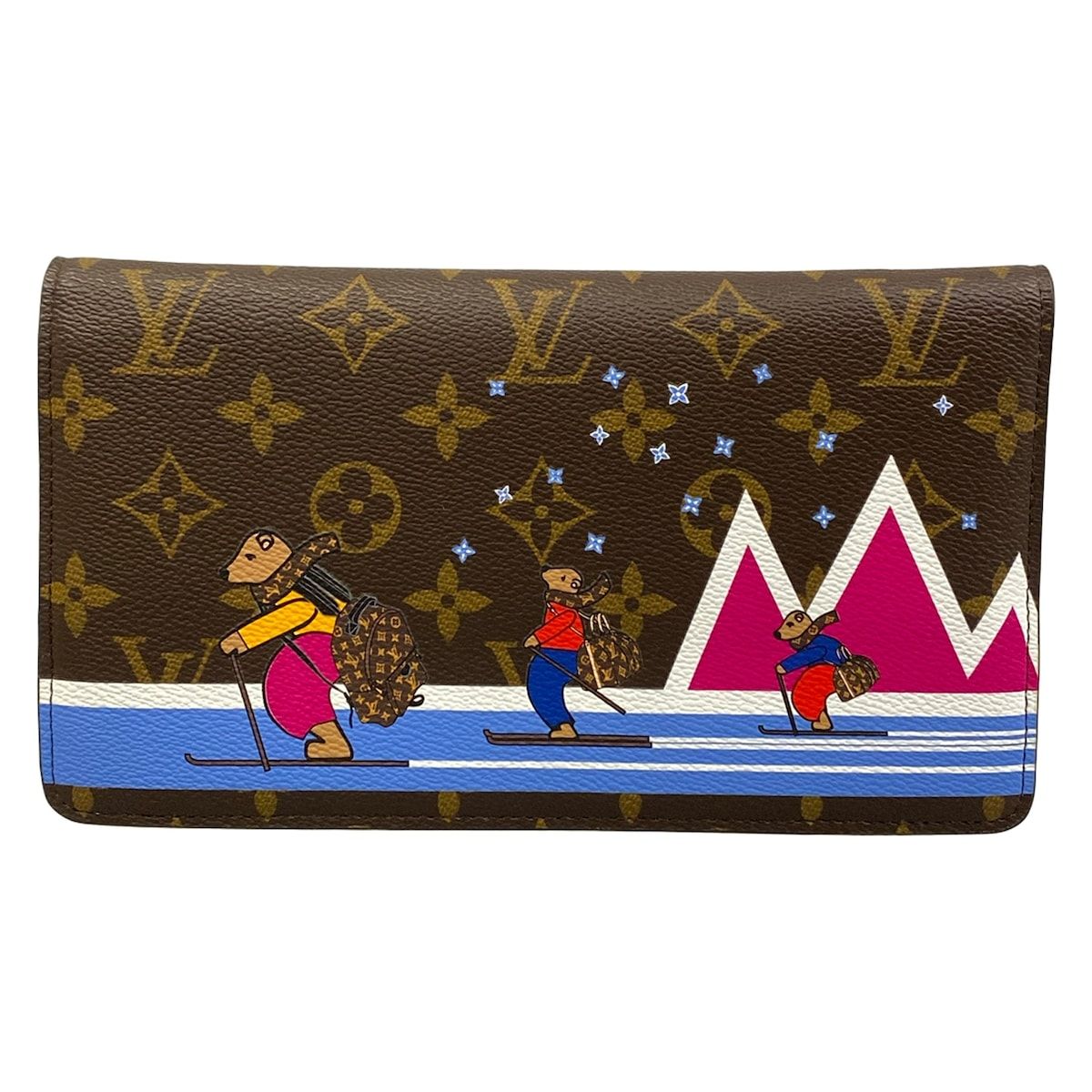 Louis Vuitton Clutch Monogram Pochette Wickendo Multi