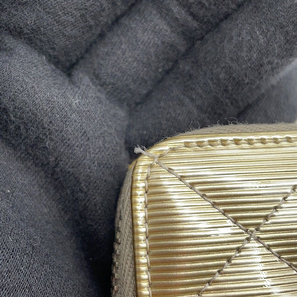 Chanel Wallet Quilted Classic Long Zip CC Logo Patent — view 5