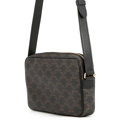 Celine Shoulder Bag Triomphe Horizontal Black — view 2
