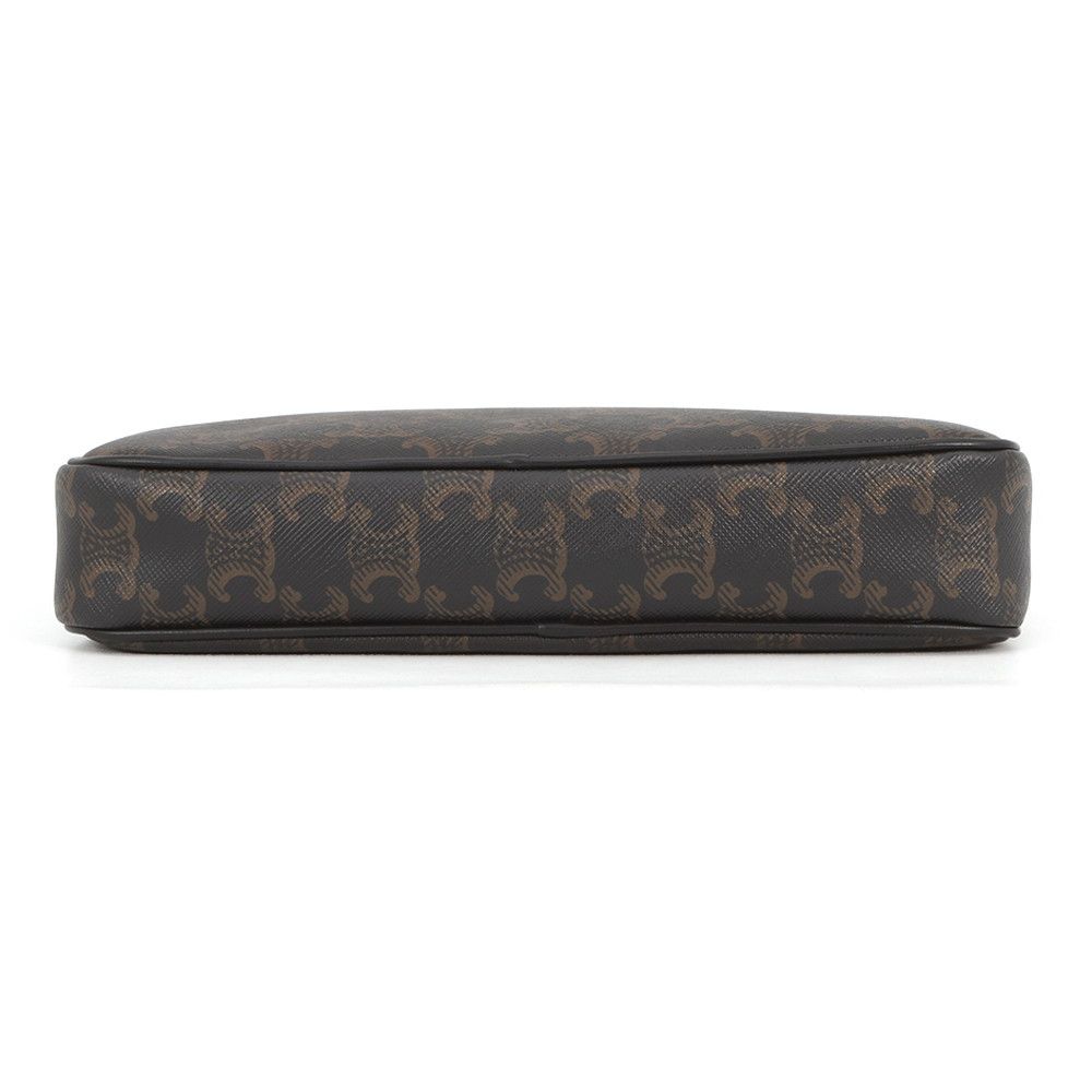 Celine Shoulder Bag Triomphe Horizontal Black — view 3