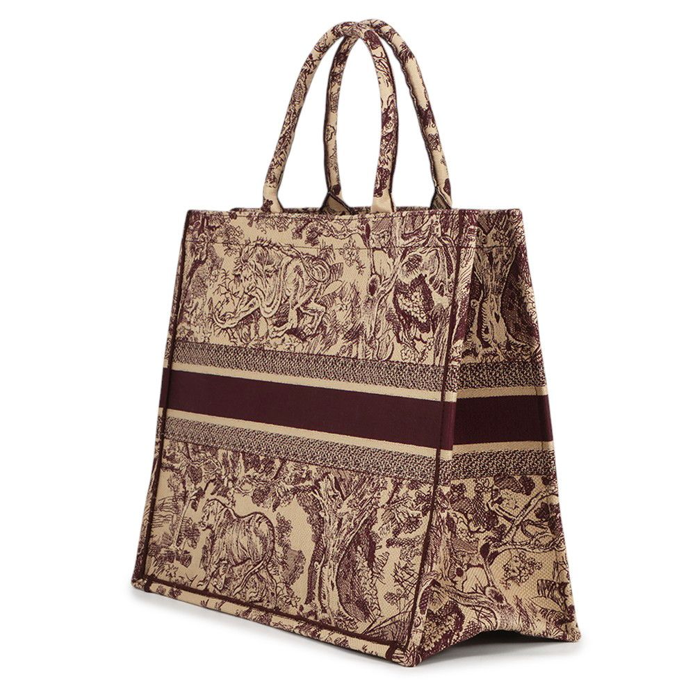 Dior Tote Book Toile de Jouy Embroidery Large — view 2
