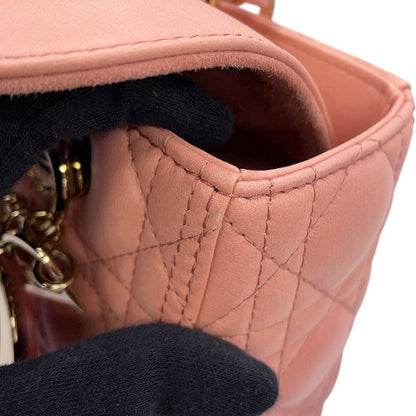 Dior Handbag Lady Dior Cannage Leather 2-Way — view 9