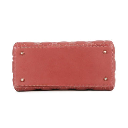 Dior Handbag Lady Dior Cannage Leather 2-Way — view 3