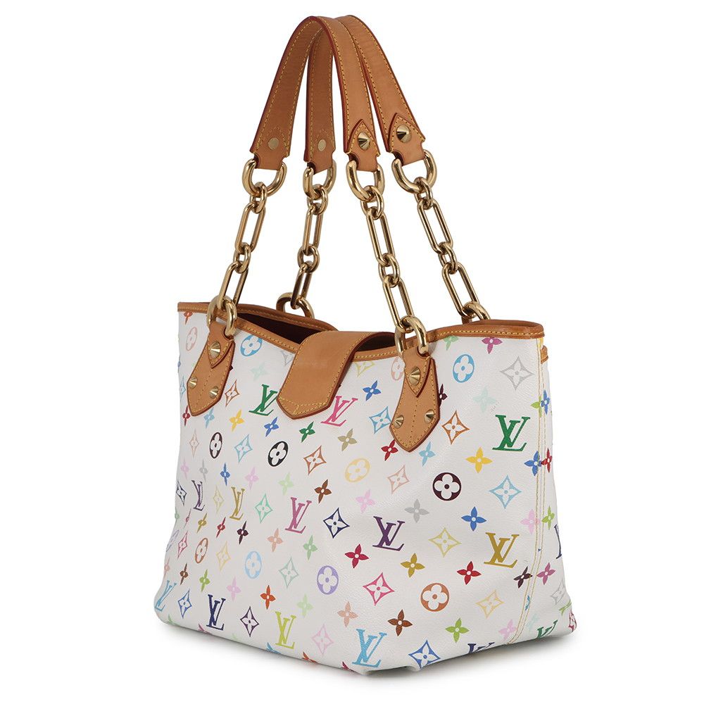 Louis Vuitton Tote Monogram Multicolor LV TM Ani GM White Takashi Murakami — view 2
