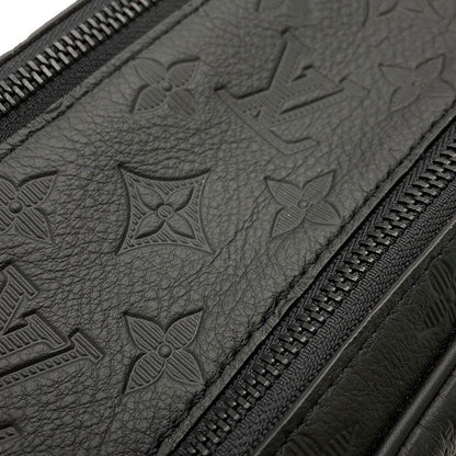 Louis Vuitton Clutch Monogram Shadow Dopp Kit Black — view 7