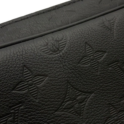 Louis Vuitton Clutch Monogram Shadow Dopp Kit Black — view 8