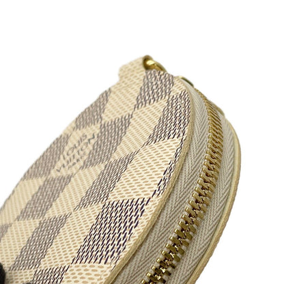 Louis Vuitton Coin Case Damier Azur Porte-Monnaie Ron Vivienne Wallet Purse — view 6
