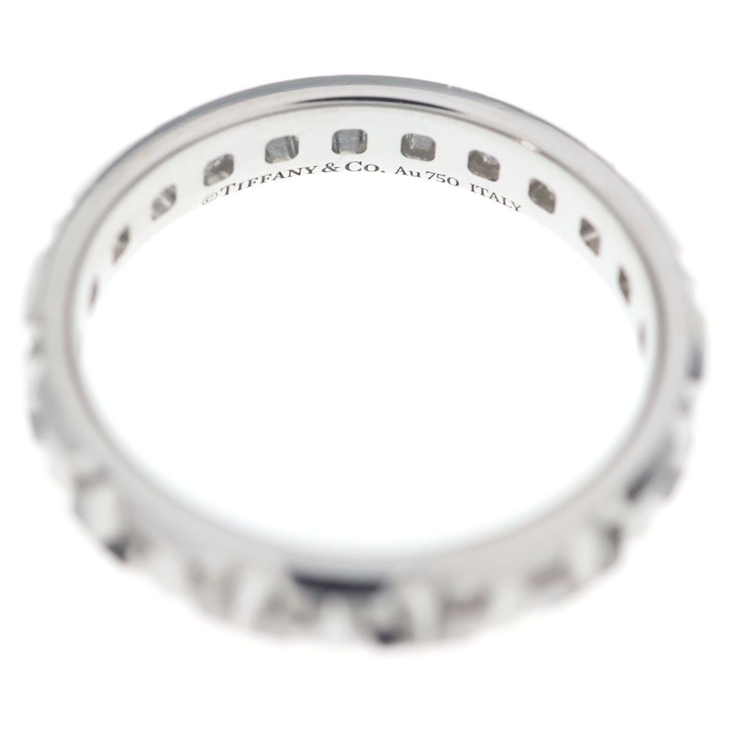 Tiffany & Co T Tour Narrow Ring White Gold — view 4