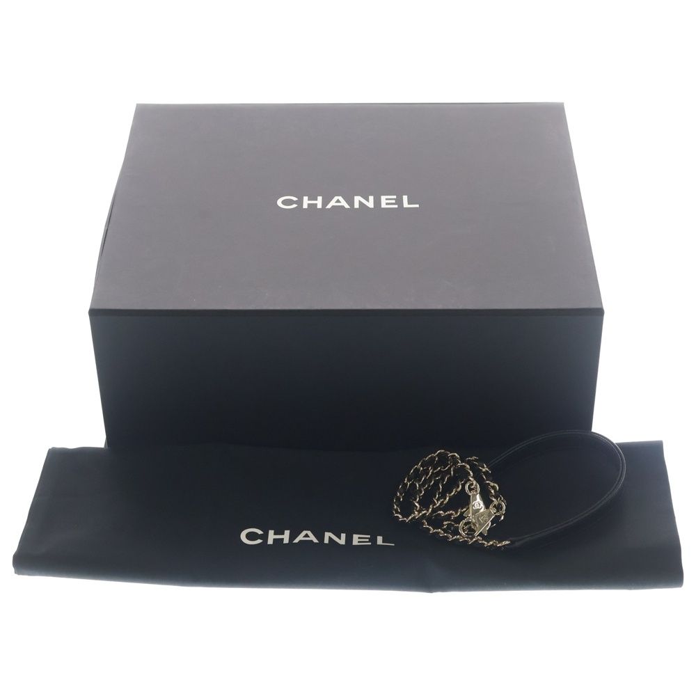 Chanel Coco Handle 24 XS CC Logo Caviar Leather 2-Way Chain Shoulder Bag GD — view 7
