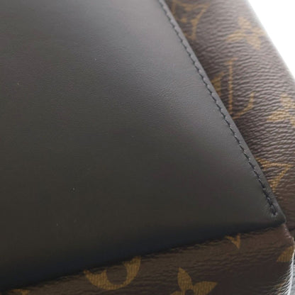 Louis Vuitton Monogram Macassar Discovery Leather Backpack Brown — view 6