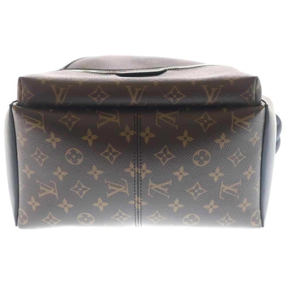 Louis Vuitton Monogram Macassar Discovery Leather Backpack Brown — view 5