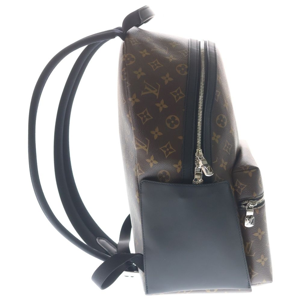 Louis Vuitton Monogram Macassar Discovery Leather Backpack Brown — view 3